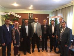 Ermenek Kaymakam'ndan Kazanc Belediyesine Ziyaret